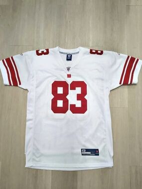 Title: Reebok New York Giants NFL Jersey Red & White Men’s Size 50